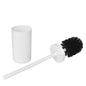 Mainstays Basics Plastic Toilet Brush and Holder Set, White